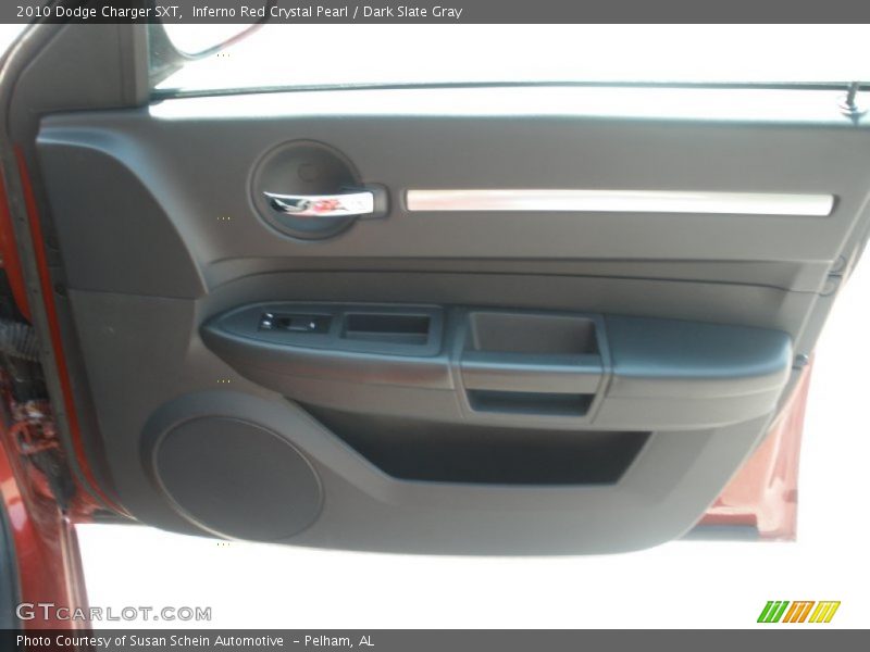 Inferno Red Crystal Pearl / Dark Slate Gray 2010 Dodge Charger SXT