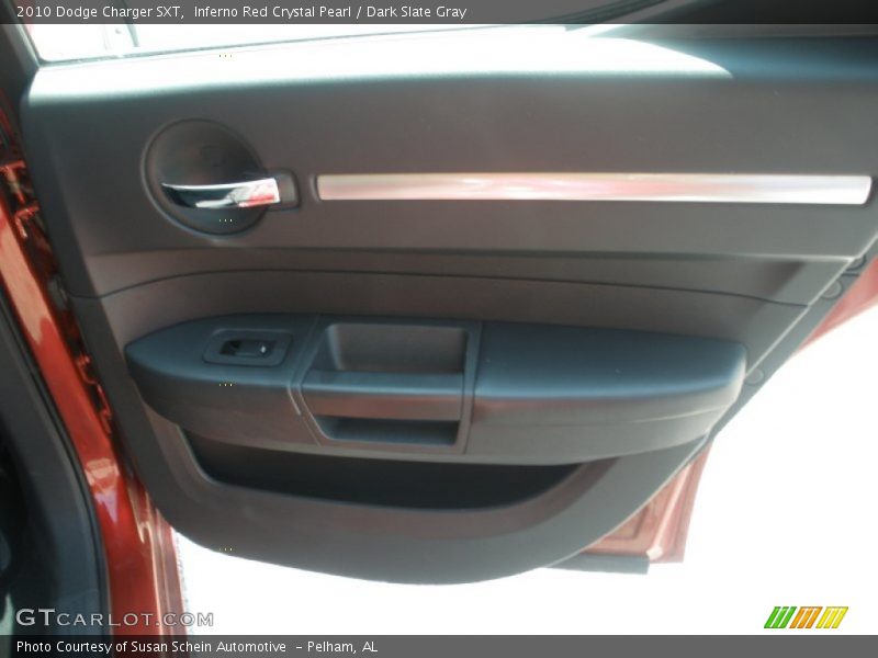 Inferno Red Crystal Pearl / Dark Slate Gray 2010 Dodge Charger SXT
