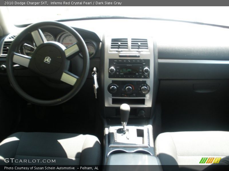 Inferno Red Crystal Pearl / Dark Slate Gray 2010 Dodge Charger SXT