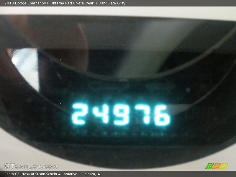 Inferno Red Crystal Pearl / Dark Slate Gray 2010 Dodge Charger SXT