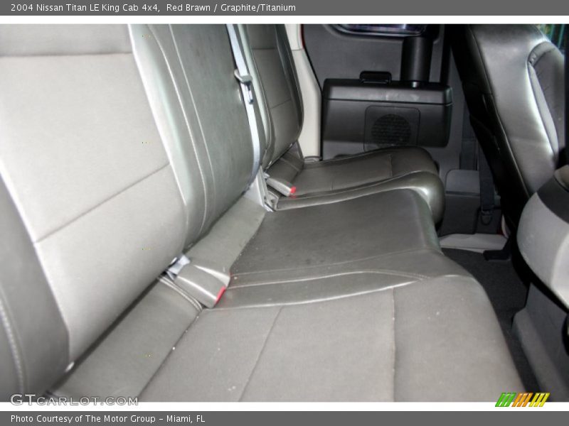 Red Brawn / Graphite/Titanium 2004 Nissan Titan LE King Cab 4x4