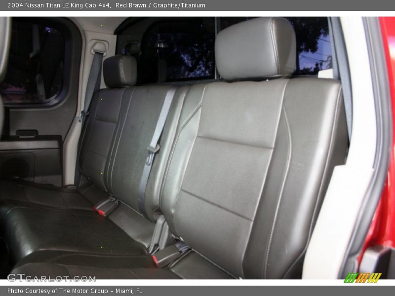 Red Brawn / Graphite/Titanium 2004 Nissan Titan LE King Cab 4x4