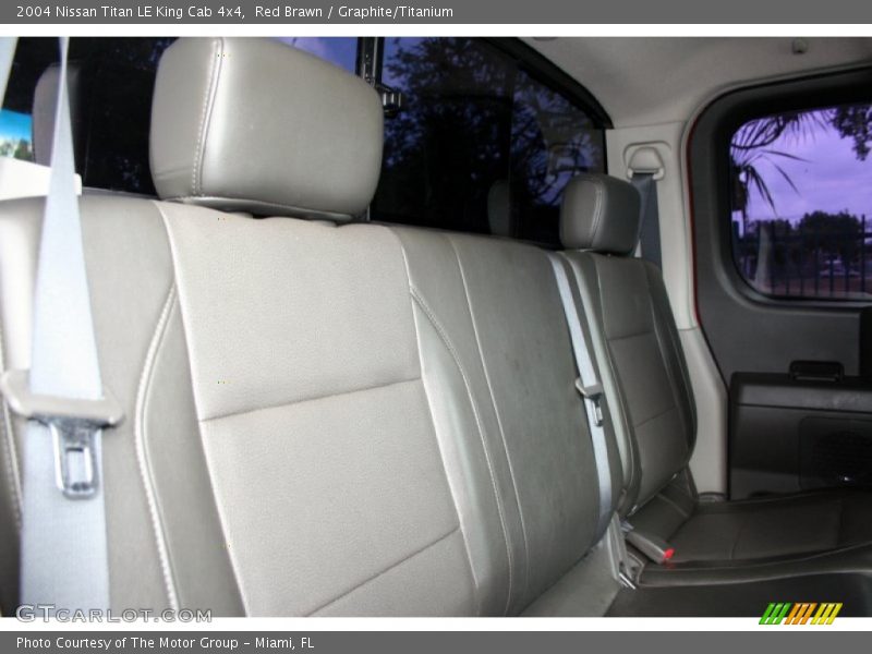 Red Brawn / Graphite/Titanium 2004 Nissan Titan LE King Cab 4x4