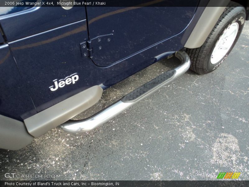 Midnight Blue Pearl / Khaki 2006 Jeep Wrangler X 4x4