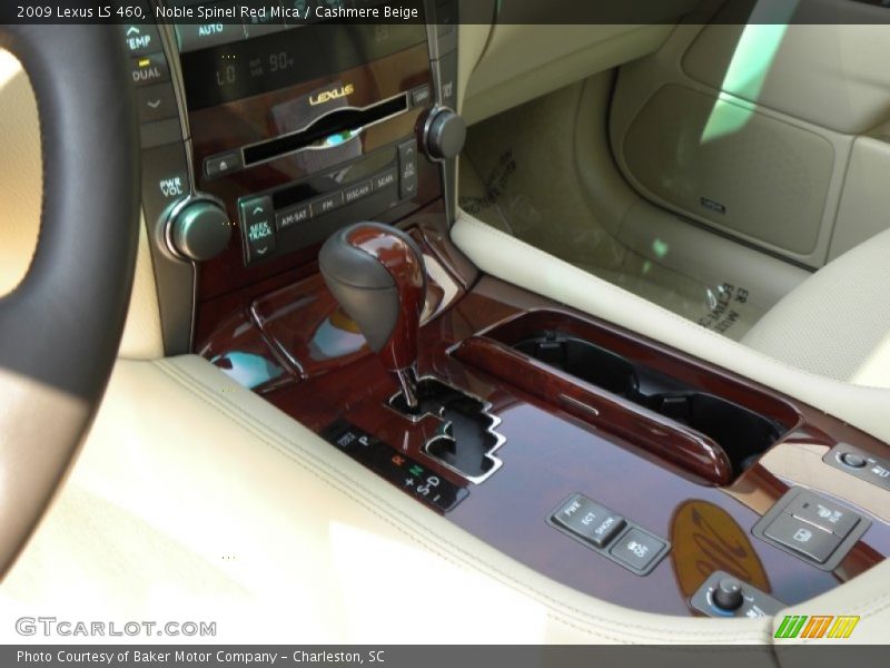 Noble Spinel Red Mica / Cashmere Beige 2009 Lexus LS 460