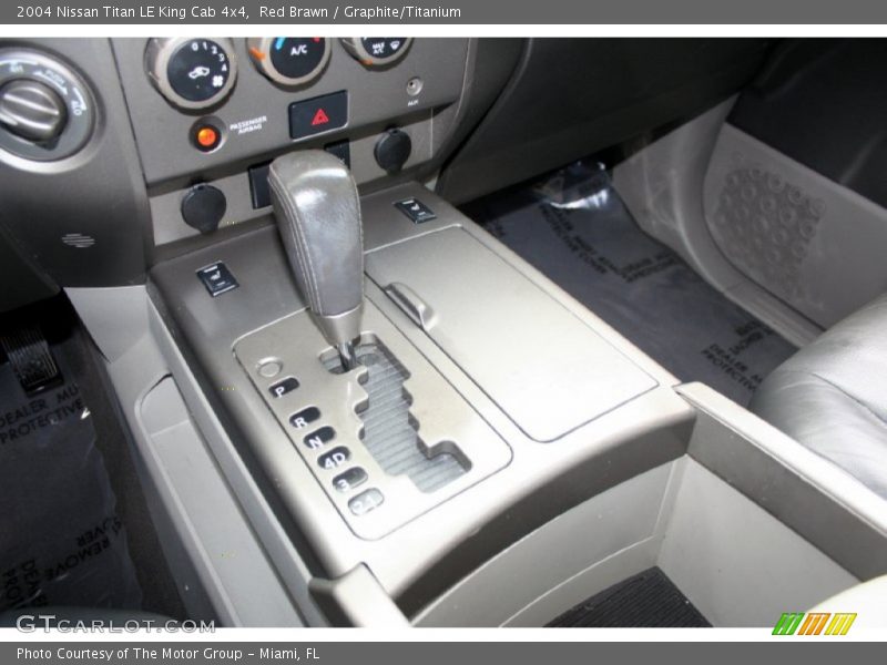 Red Brawn / Graphite/Titanium 2004 Nissan Titan LE King Cab 4x4