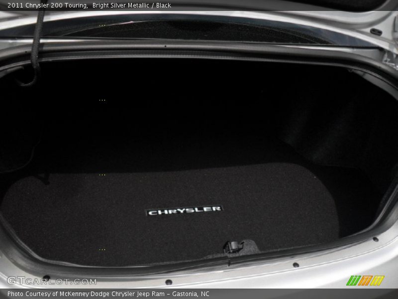 Bright Silver Metallic / Black 2011 Chrysler 200 Touring