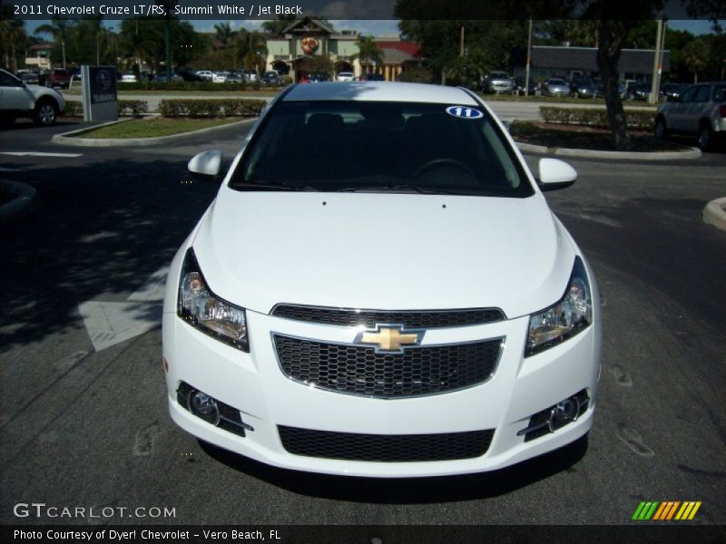 Summit White / Jet Black 2011 Chevrolet Cruze LT/RS