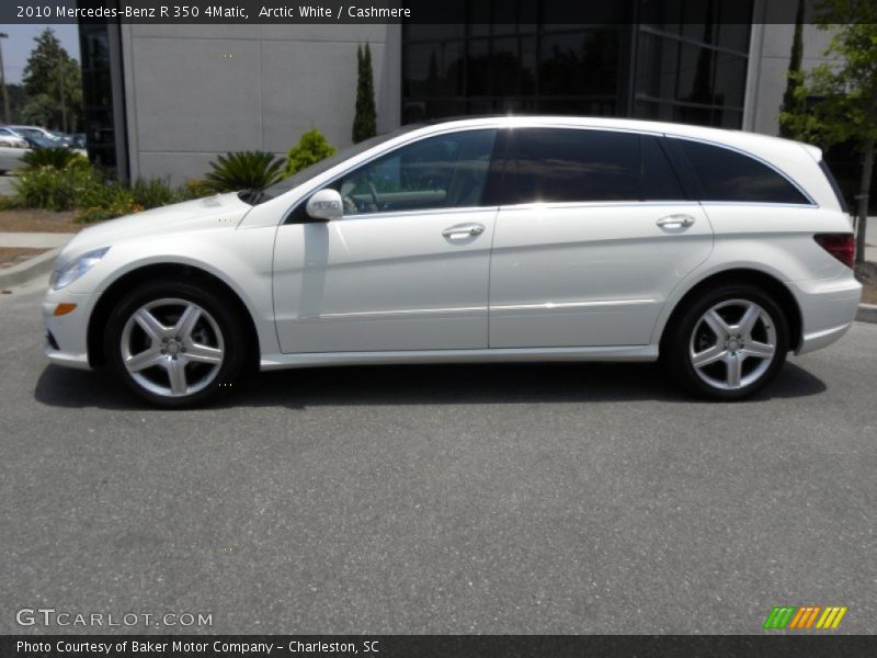 Arctic White / Cashmere 2010 Mercedes-Benz R 350 4Matic