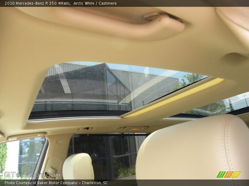 Arctic White / Cashmere 2010 Mercedes-Benz R 350 4Matic
