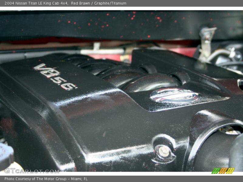 Red Brawn / Graphite/Titanium 2004 Nissan Titan LE King Cab 4x4