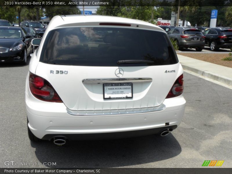 Arctic White / Cashmere 2010 Mercedes-Benz R 350 4Matic