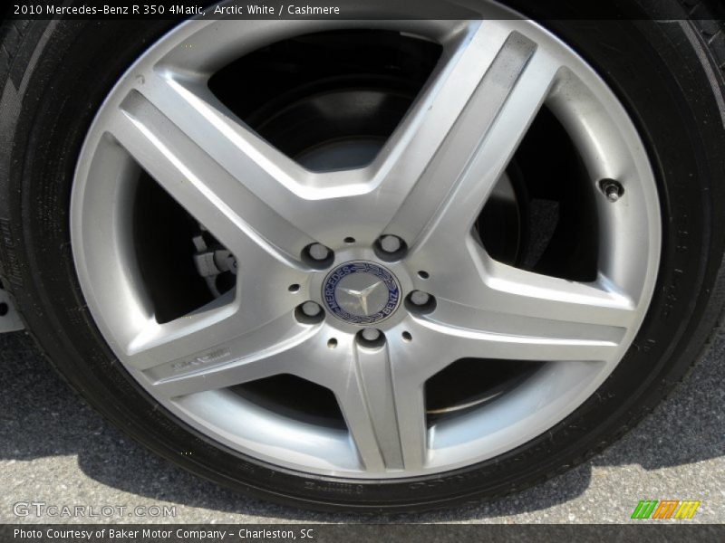 Arctic White / Cashmere 2010 Mercedes-Benz R 350 4Matic