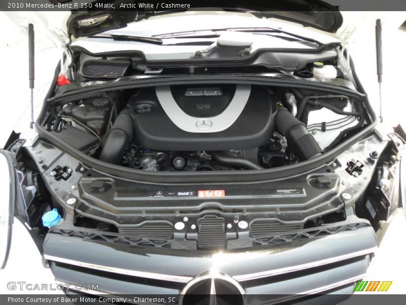 Arctic White / Cashmere 2010 Mercedes-Benz R 350 4Matic
