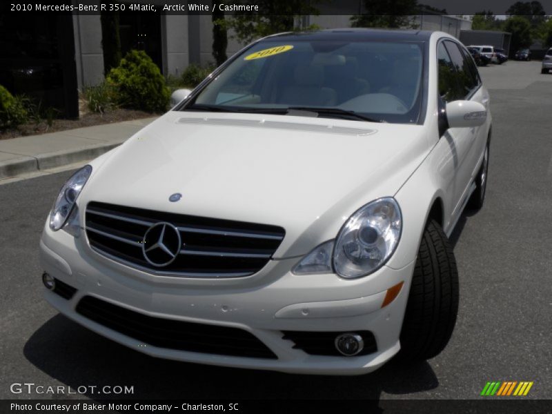 Arctic White / Cashmere 2010 Mercedes-Benz R 350 4Matic