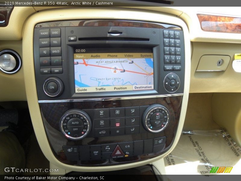 Arctic White / Cashmere 2010 Mercedes-Benz R 350 4Matic