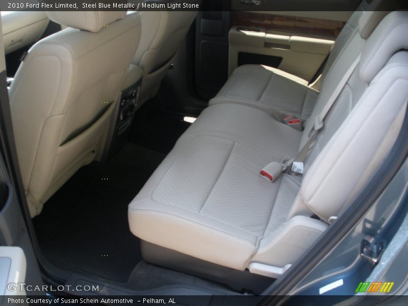 Steel Blue Metallic / Medium Light Stone 2010 Ford Flex Limited