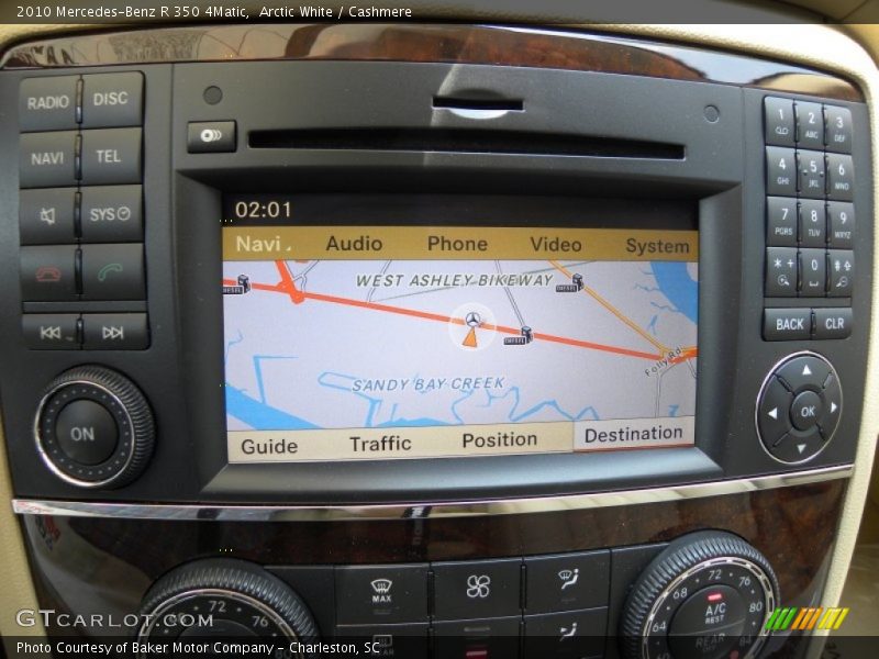 Arctic White / Cashmere 2010 Mercedes-Benz R 350 4Matic