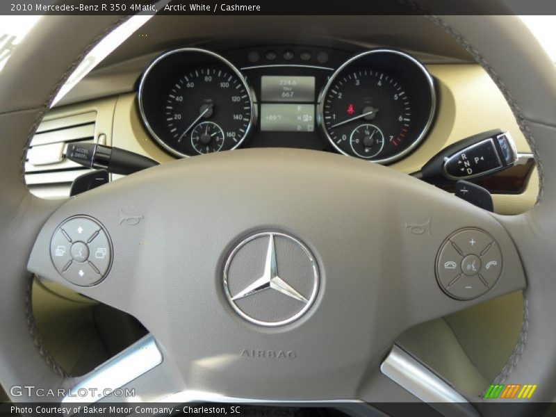 Arctic White / Cashmere 2010 Mercedes-Benz R 350 4Matic