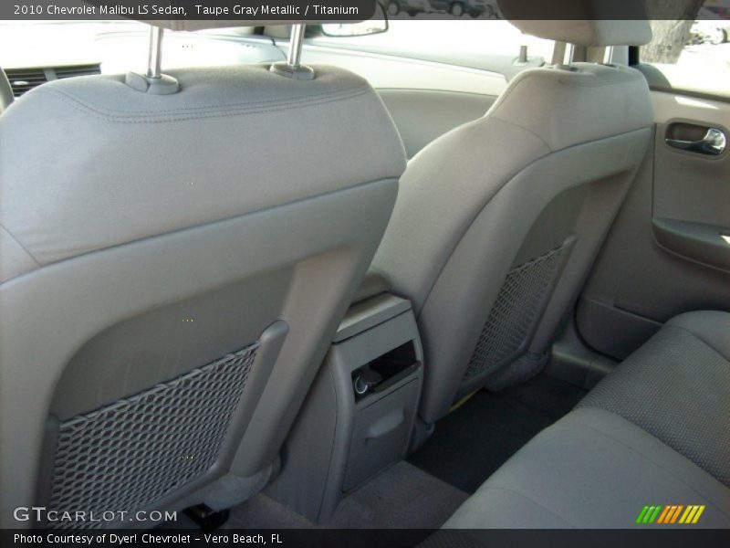 Taupe Gray Metallic / Titanium 2010 Chevrolet Malibu LS Sedan