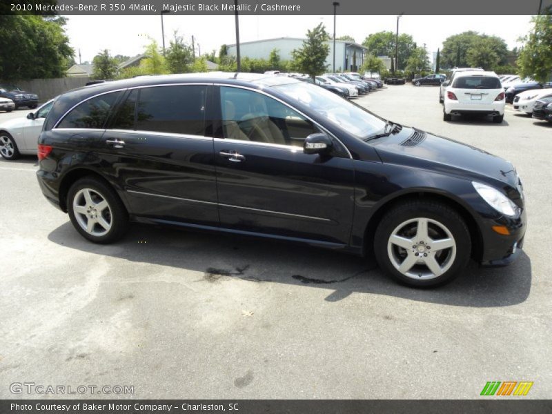 Majestic Black Metallic / Cashmere 2010 Mercedes-Benz R 350 4Matic