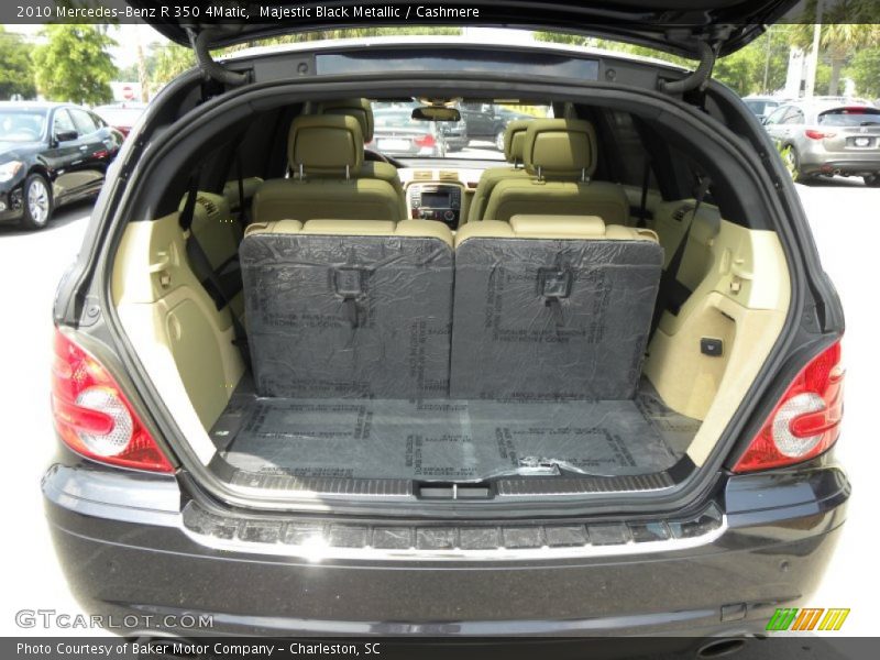 Majestic Black Metallic / Cashmere 2010 Mercedes-Benz R 350 4Matic
