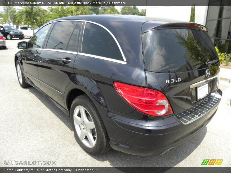 Majestic Black Metallic / Cashmere 2010 Mercedes-Benz R 350 4Matic