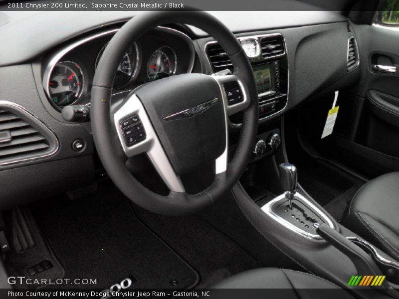 Black Interior - 2011 200 Limited 