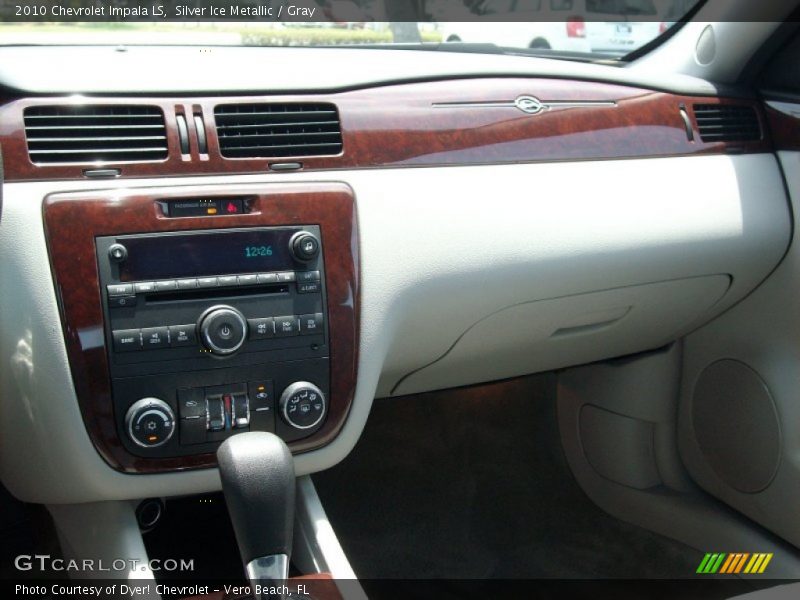 Silver Ice Metallic / Gray 2010 Chevrolet Impala LS