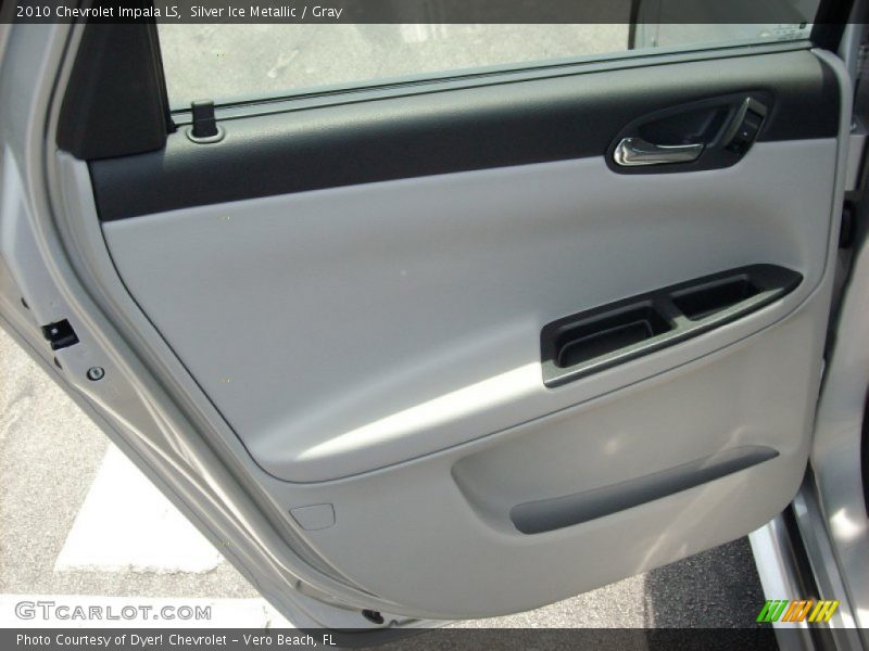 Silver Ice Metallic / Gray 2010 Chevrolet Impala LS