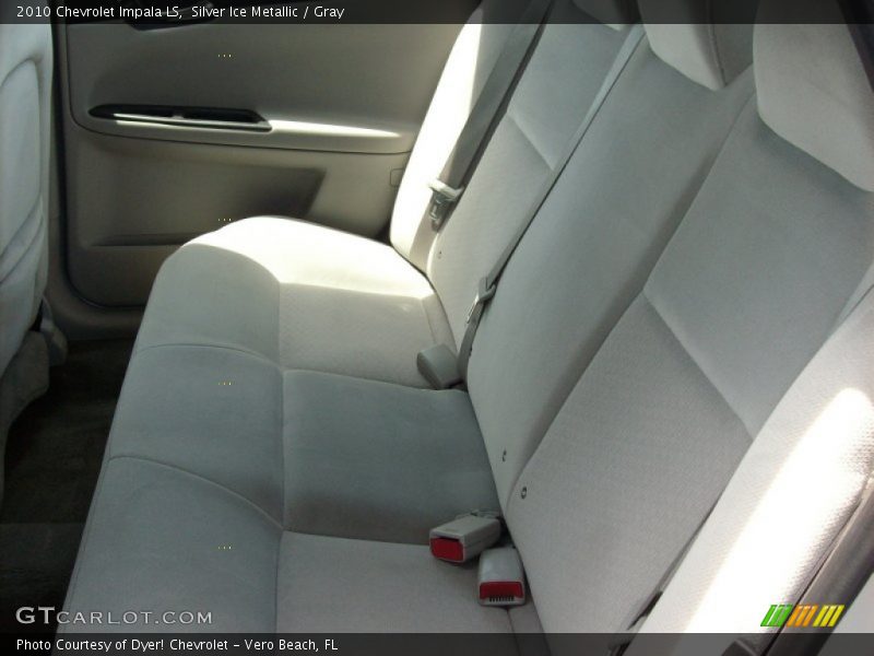 Silver Ice Metallic / Gray 2010 Chevrolet Impala LS