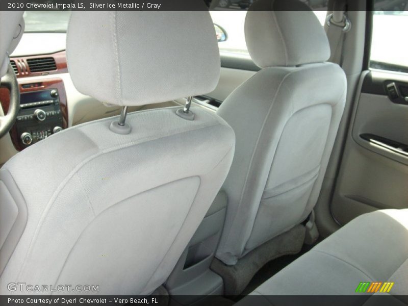 Silver Ice Metallic / Gray 2010 Chevrolet Impala LS