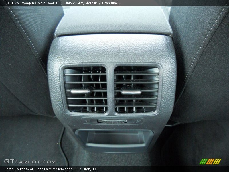 United Gray Metallic / Titan Black 2011 Volkswagen Golf 2 Door TDI