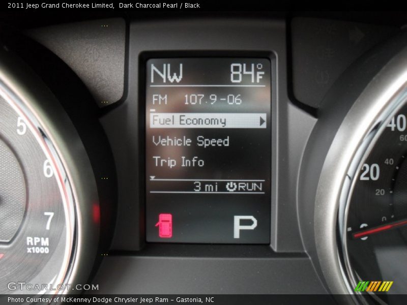 Dark Charcoal Pearl / Black 2011 Jeep Grand Cherokee Limited