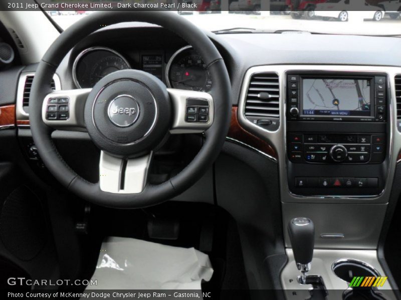 Dark Charcoal Pearl / Black 2011 Jeep Grand Cherokee Limited