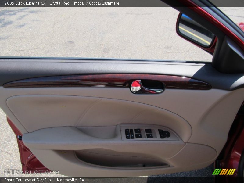 Crystal Red Tintcoat / Cocoa/Cashmere 2009 Buick Lucerne CX