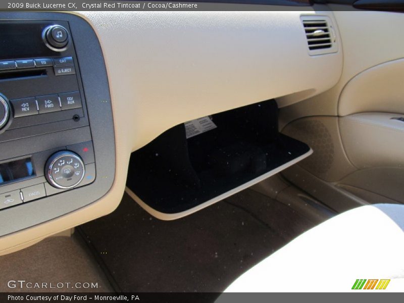 Crystal Red Tintcoat / Cocoa/Cashmere 2009 Buick Lucerne CX