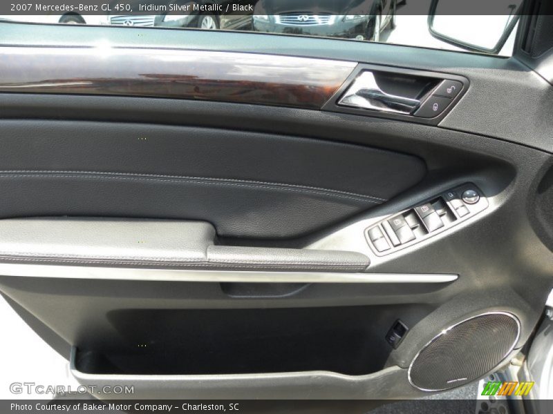 Iridium Silver Metallic / Black 2007 Mercedes-Benz GL 450