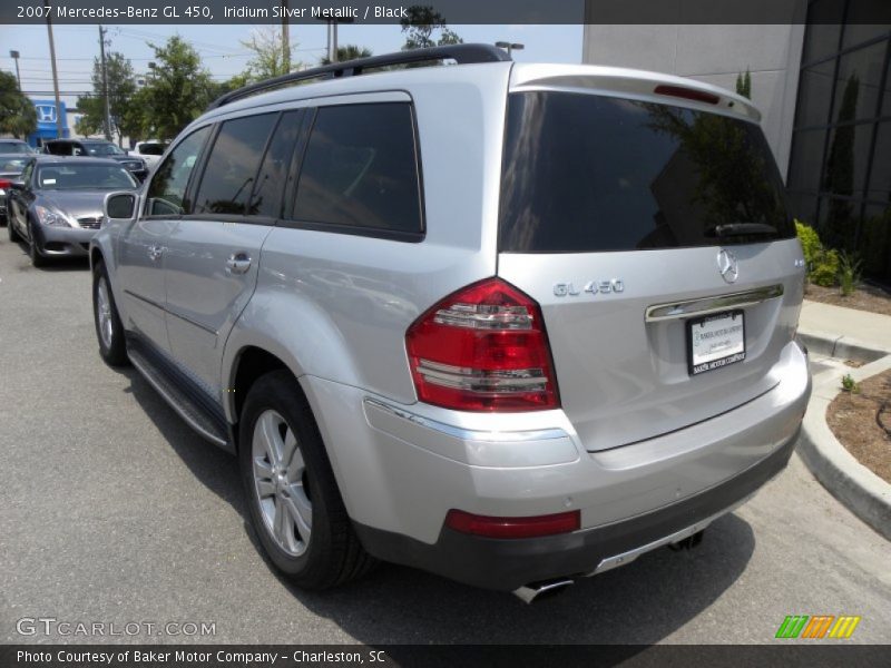 Iridium Silver Metallic / Black 2007 Mercedes-Benz GL 450