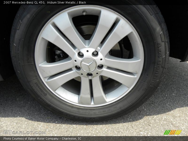 Iridium Silver Metallic / Black 2007 Mercedes-Benz GL 450