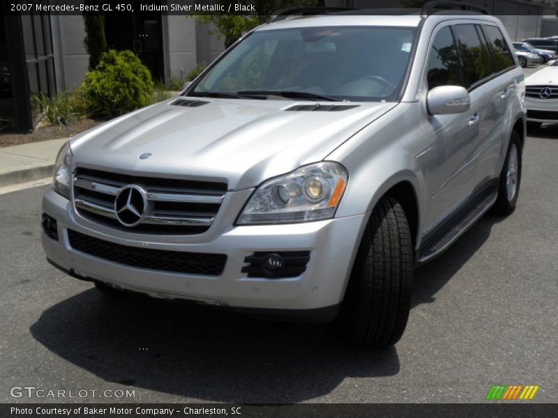 Iridium Silver Metallic / Black 2007 Mercedes-Benz GL 450