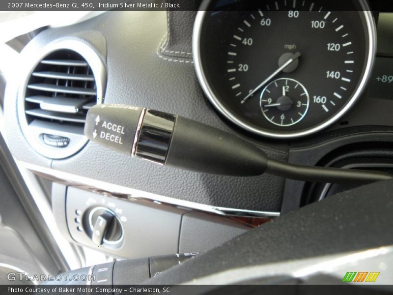 Iridium Silver Metallic / Black 2007 Mercedes-Benz GL 450