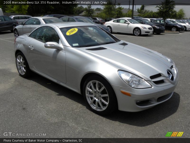 Front 3/4 View of 2008 SLK 350 Roadster