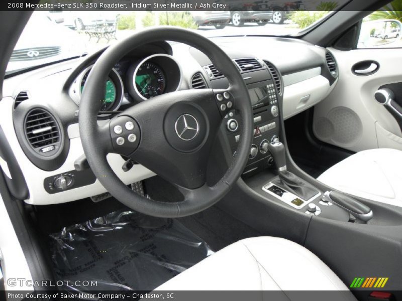  2008 SLK 350 Roadster Ash Grey Interior