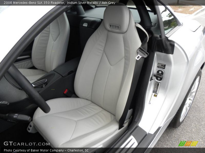  2008 SLK 350 Roadster Ash Grey Interior