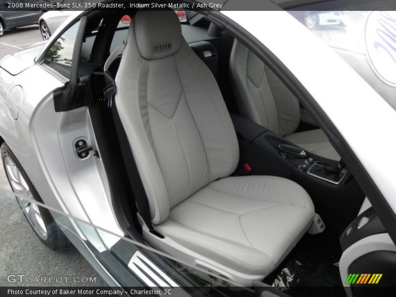  2008 SLK 350 Roadster Ash Grey Interior