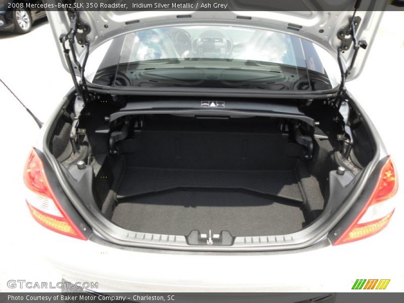  2008 SLK 350 Roadster Trunk