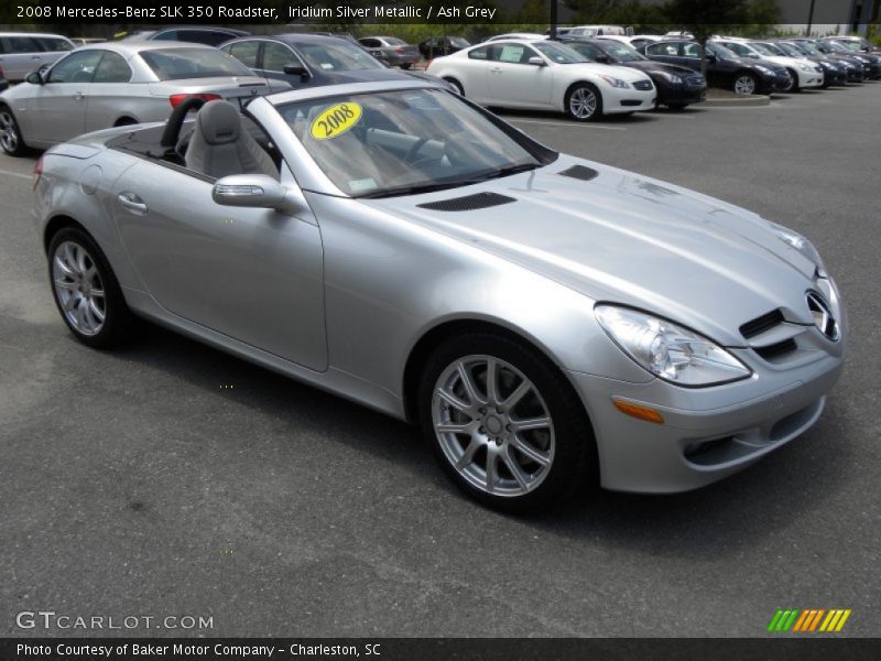 Front 3/4 View of 2008 SLK 350 Roadster