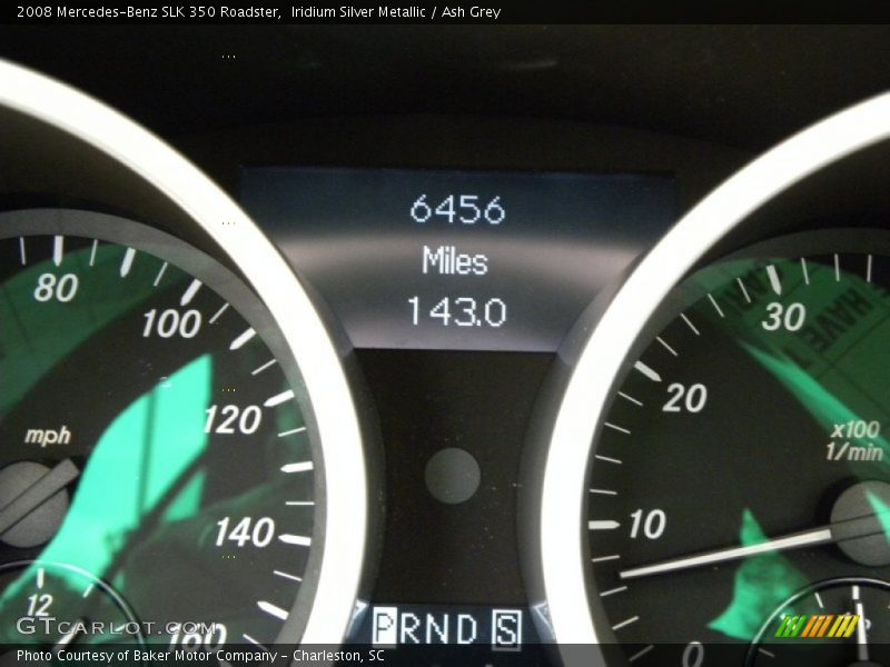 Iridium Silver Metallic / Ash Grey 2008 Mercedes-Benz SLK 350 Roadster