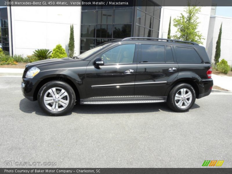 Verde Brook Metallic / Macadamia 2008 Mercedes-Benz GL 450 4Matic